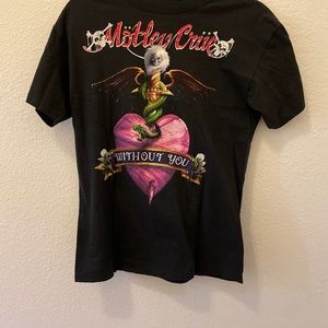 Vintage Motley Crue tour tee